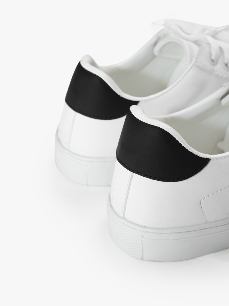 Giày thể thao signature stripe 3 Sọc 4MEN G023 Màu Trắng