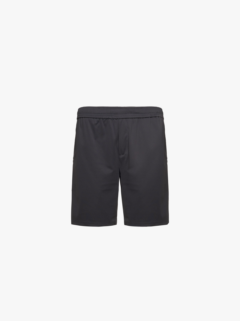 Quần Short Cool-X In Logo Form Straight QS084 Xanh Đen