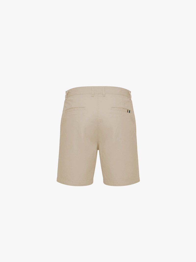 Quần Short Signature Stripe Form Straight QS088 Màu Be
