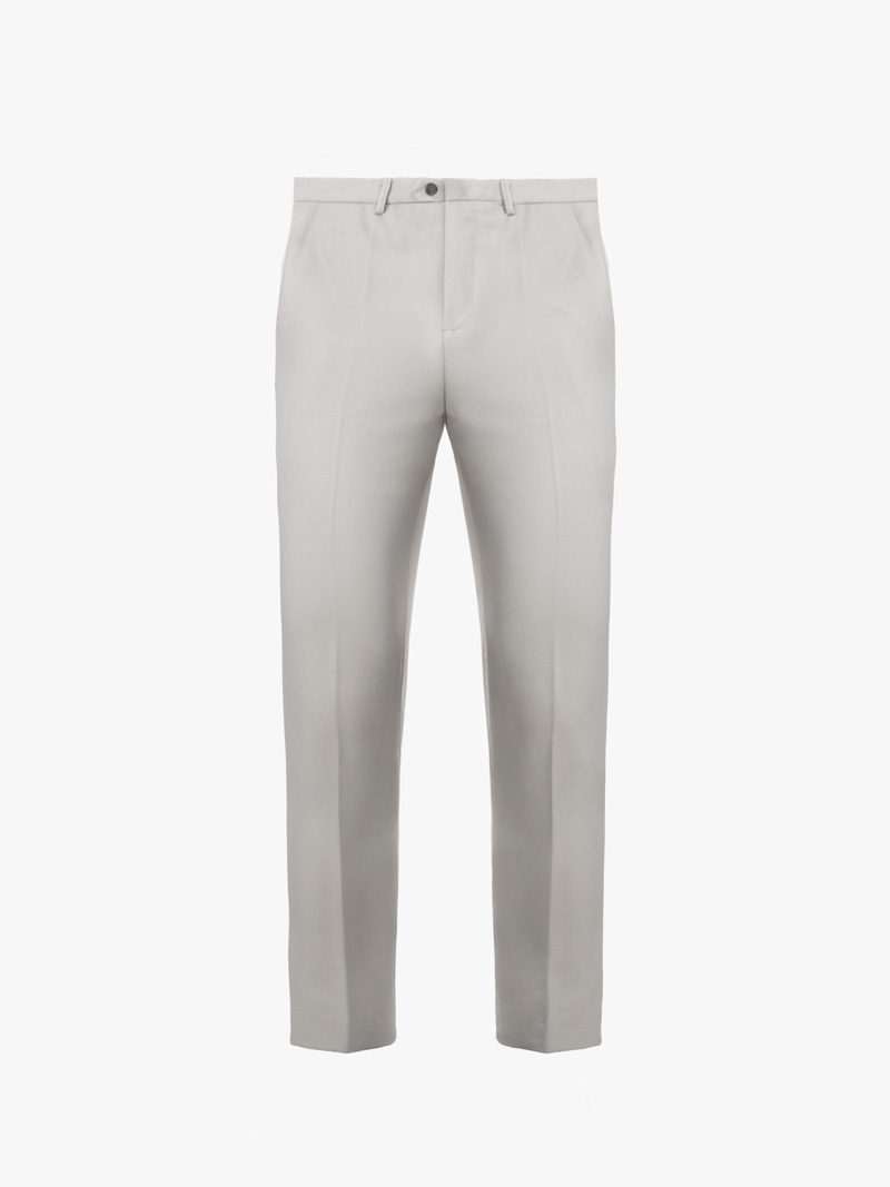 Quần Tây Trơn Form Slimfit QT050 Màu Kem